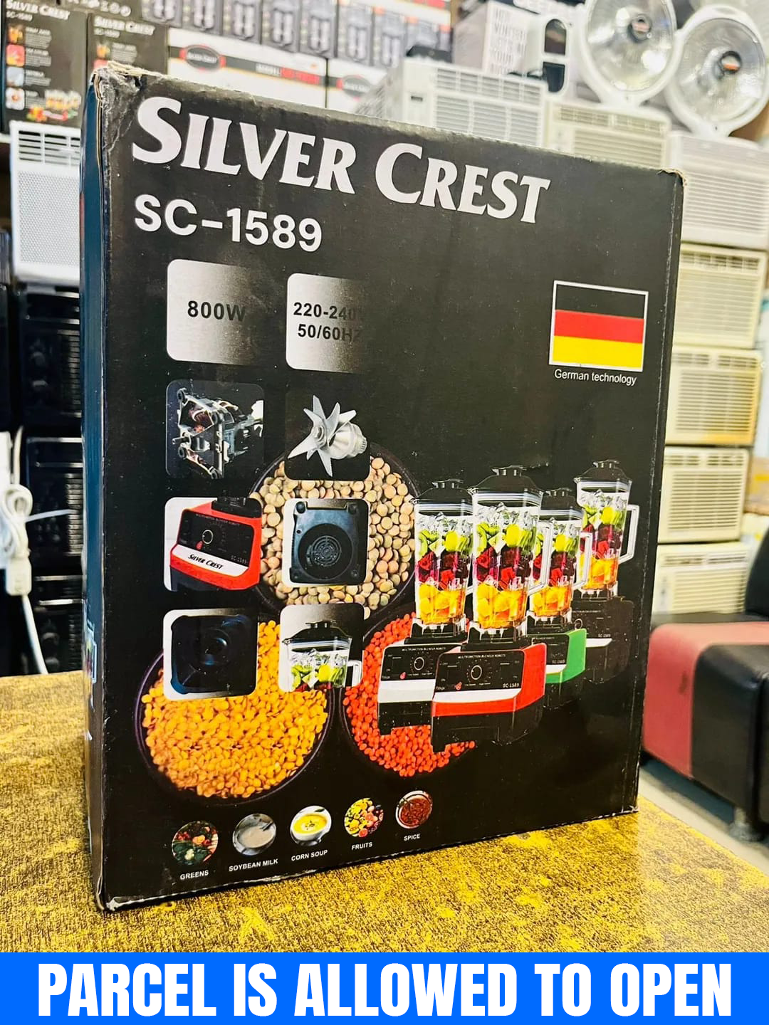 Silver Crest Original German 2-in-1 Blender & Grinder